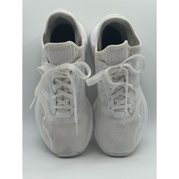 Adidas womens White Running Shoes Size 7 - Picture 6 of 9